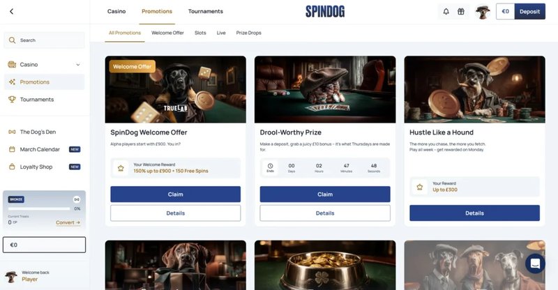 Spindog app, spindog login